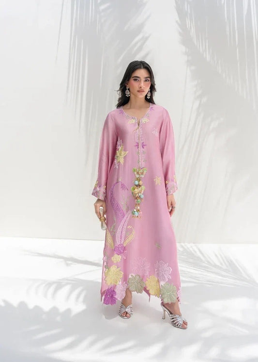 DESIGNER SILK EMB 2PC