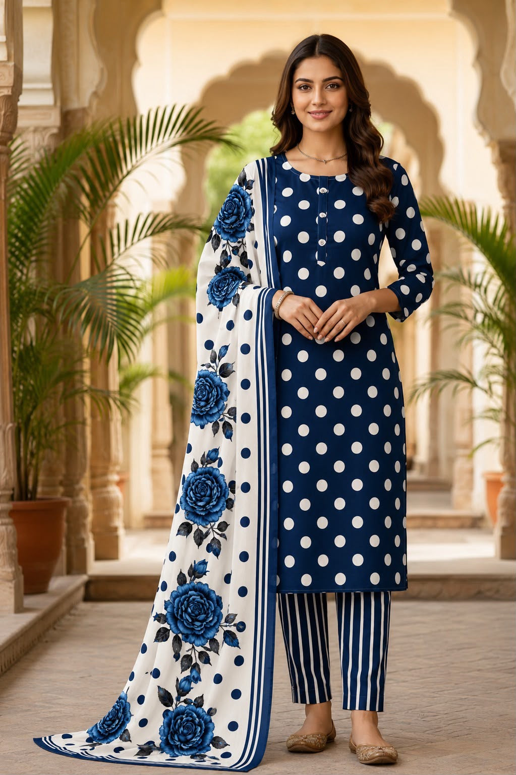 Shamooz Silk 3pc With Silk Dupatta