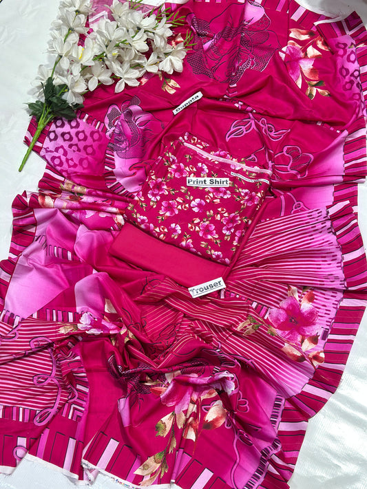 Alkaram Linen Digital 3PC – Premium Winter Collection