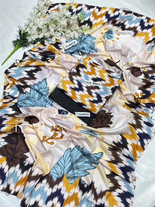 Alkaram Linen Digital 3PC – Premium Winter Collection