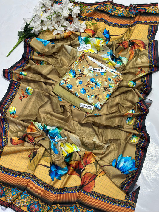 BONANZA SATRANGI Linen Digital 3PC – Premium Winter Collection