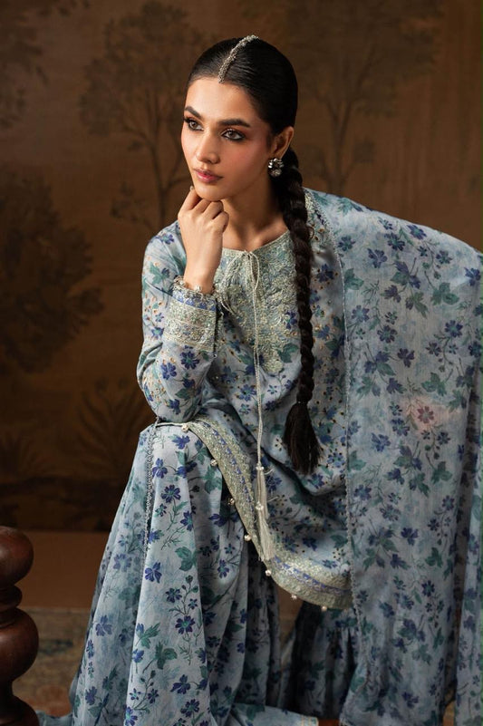 DESIGNER SILK EMB 3PC