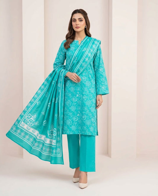 Alkaram Linen Digital 3PC – Premium Winter Collection