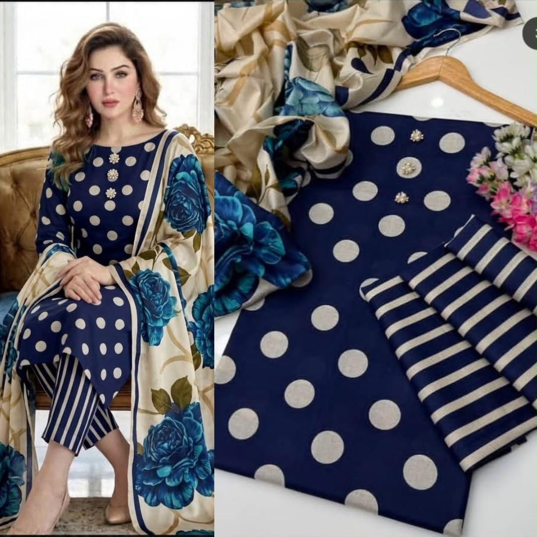 Shamooz Silk 3pc With Silk Dupatta