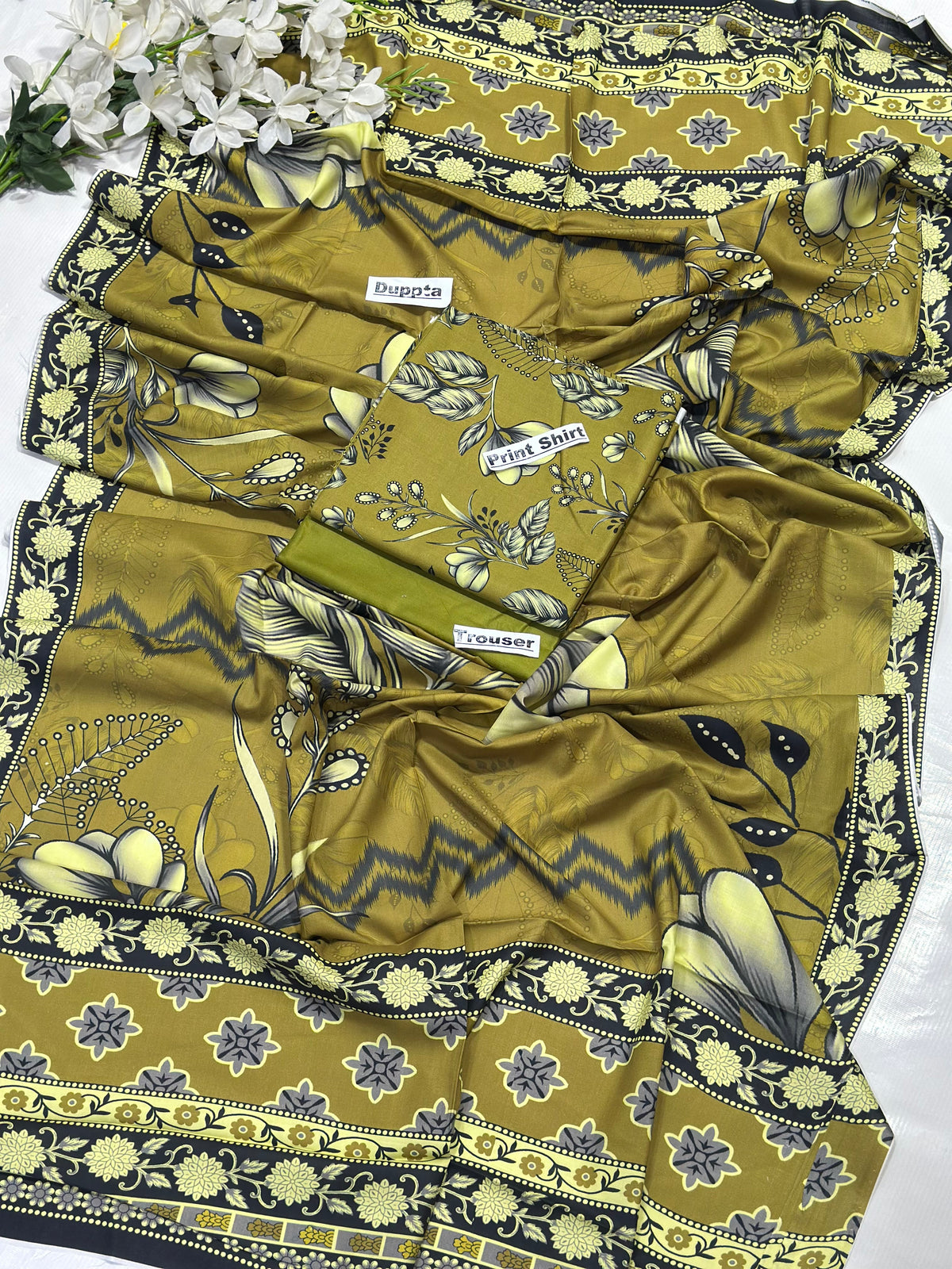 BONANZA SATRANGI Linen Digital 3PC – Premium Winter Collection