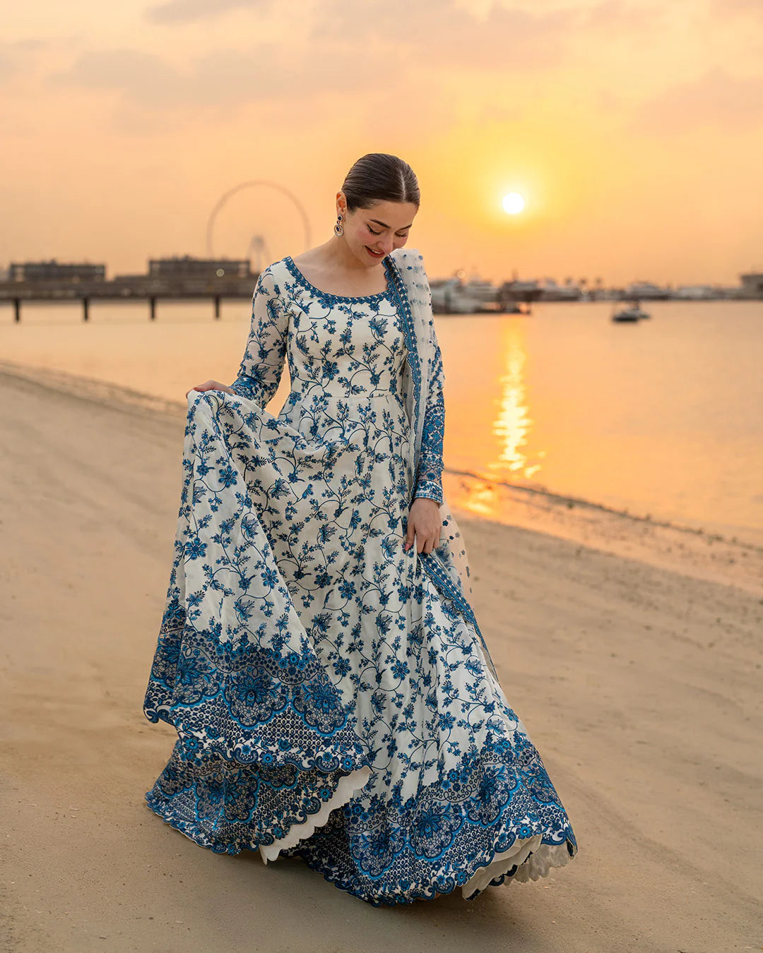 Shamooz Silk 3pc With Silk Dupatta