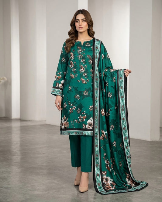 Alkaram Linen Digital 3PC – Premium Winter Collection